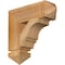 Ekena Millwork Balboa Arts & Crafts Rough Sawn Bracket, Western Red Cedar, 4"W x 14"D x 14"H BKT04X14X14BOA03RWR - alternate 1